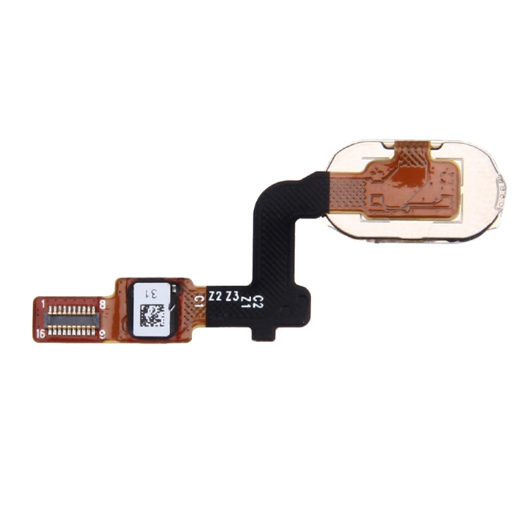 Câble flexible du capteur d'empreintes digitales pour Oppo A59s / F1S (or rose)