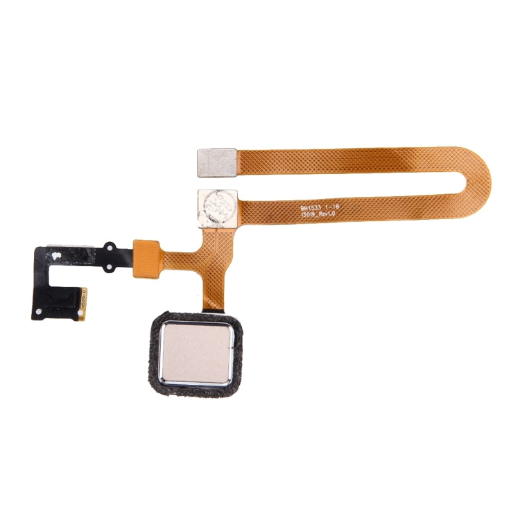 Câble flexible du capteur d'empreintes digitales Oppo R7 Plus (or)