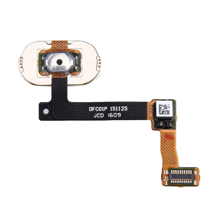 Cable Flex de Sensor de Huellas Dactilares Para Oppo R9 / F1 Plus y R9 Plus (dorado)