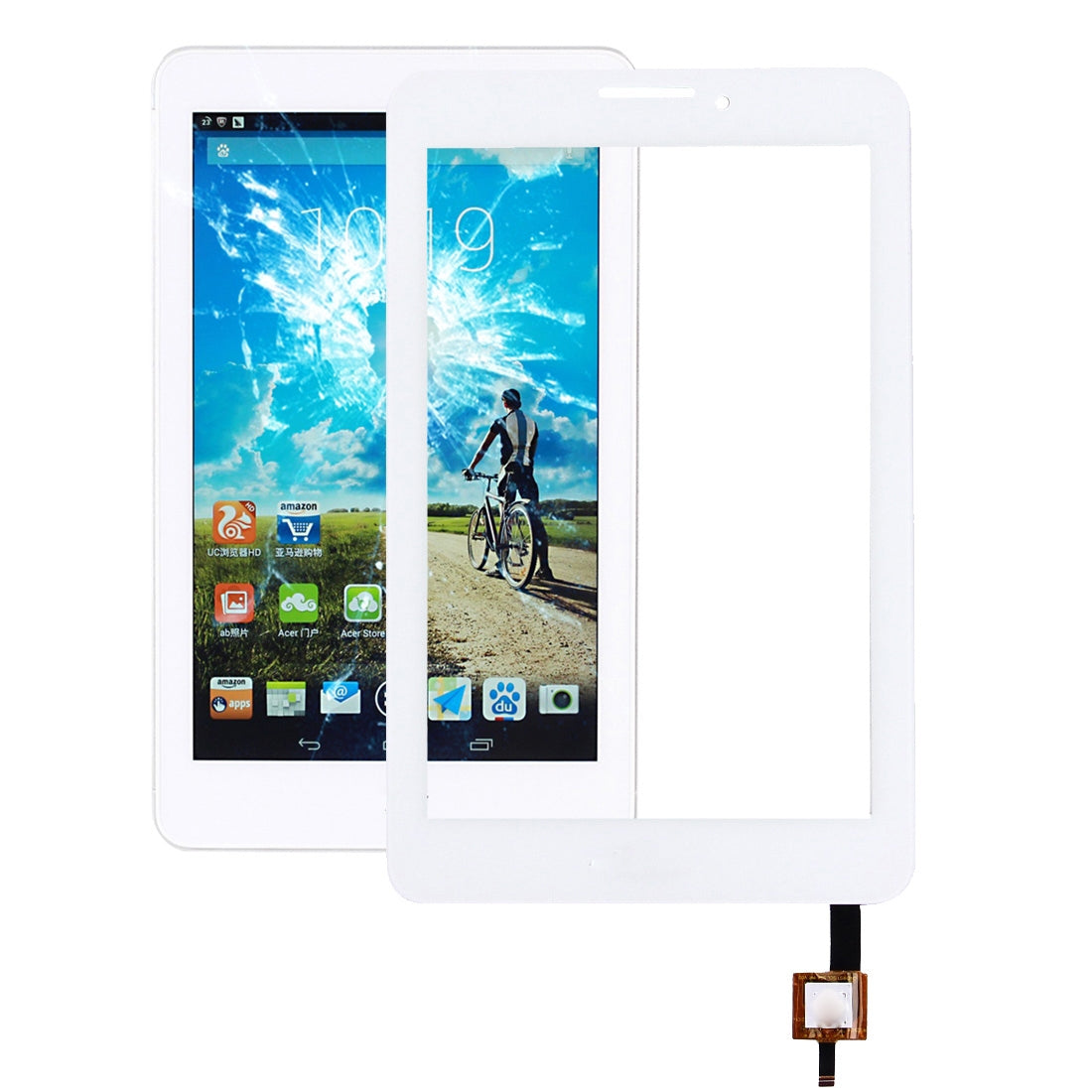 Touch Screen Digitizer Acer Iconia Tab 7 A1-713HD White