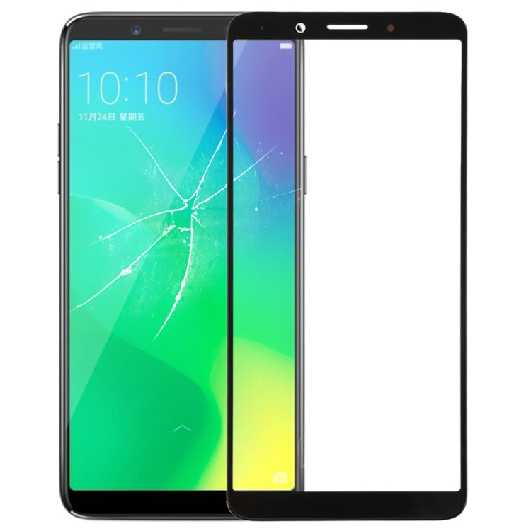 Front Screen Outer Glass Lens for Oppo A79 (Black)