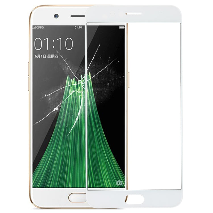 Front Screen Outer Glass Lens for Oppo R11 Plus (White)