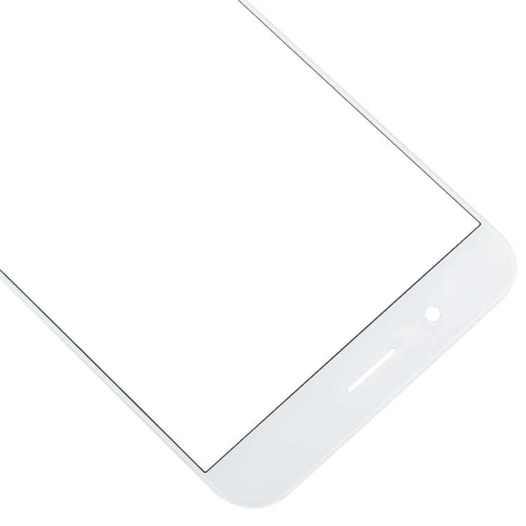 Lentille en verre extérieure de l'écran avant pour Oppo R11 Plus (Blanc)