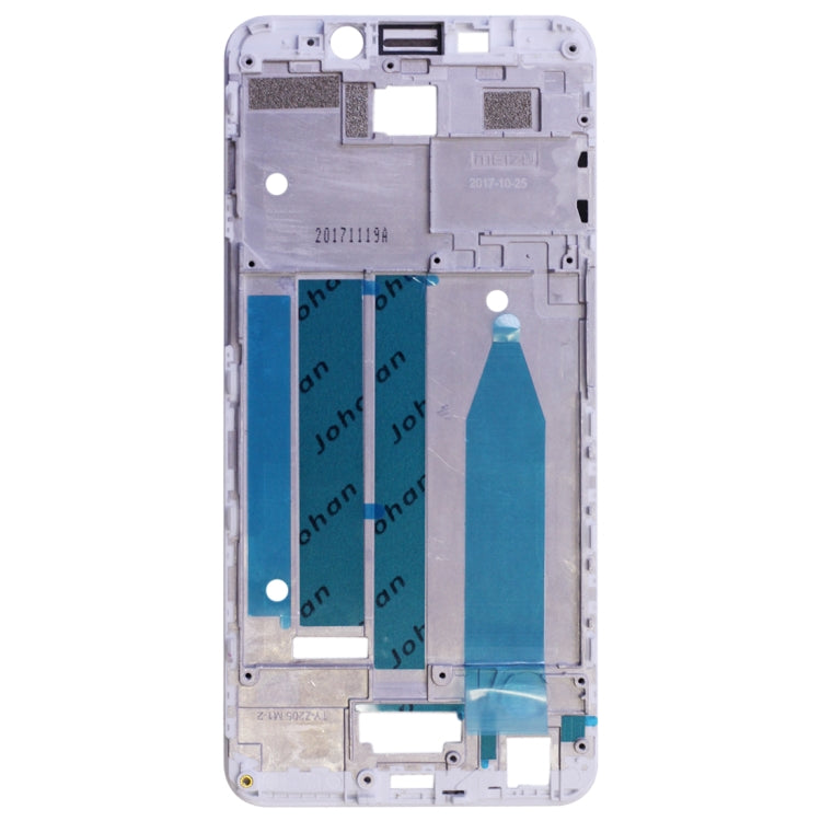 Middle Frame Bezel Plate for Meizu M6S / Meilan S6 (Blanco)