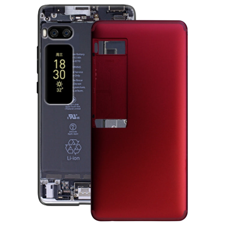 Coque Arrière de Batterie pour Meizu Pro 7 (Rouge)
