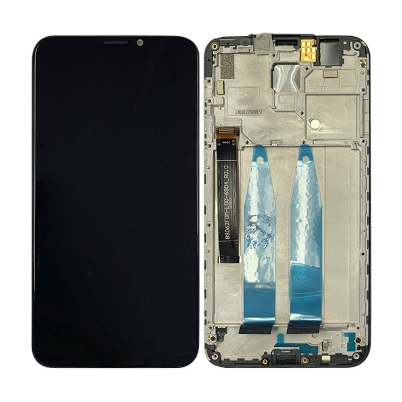 Ecran Complet LCD + Tactile + Châssis Meizu X8 Noir