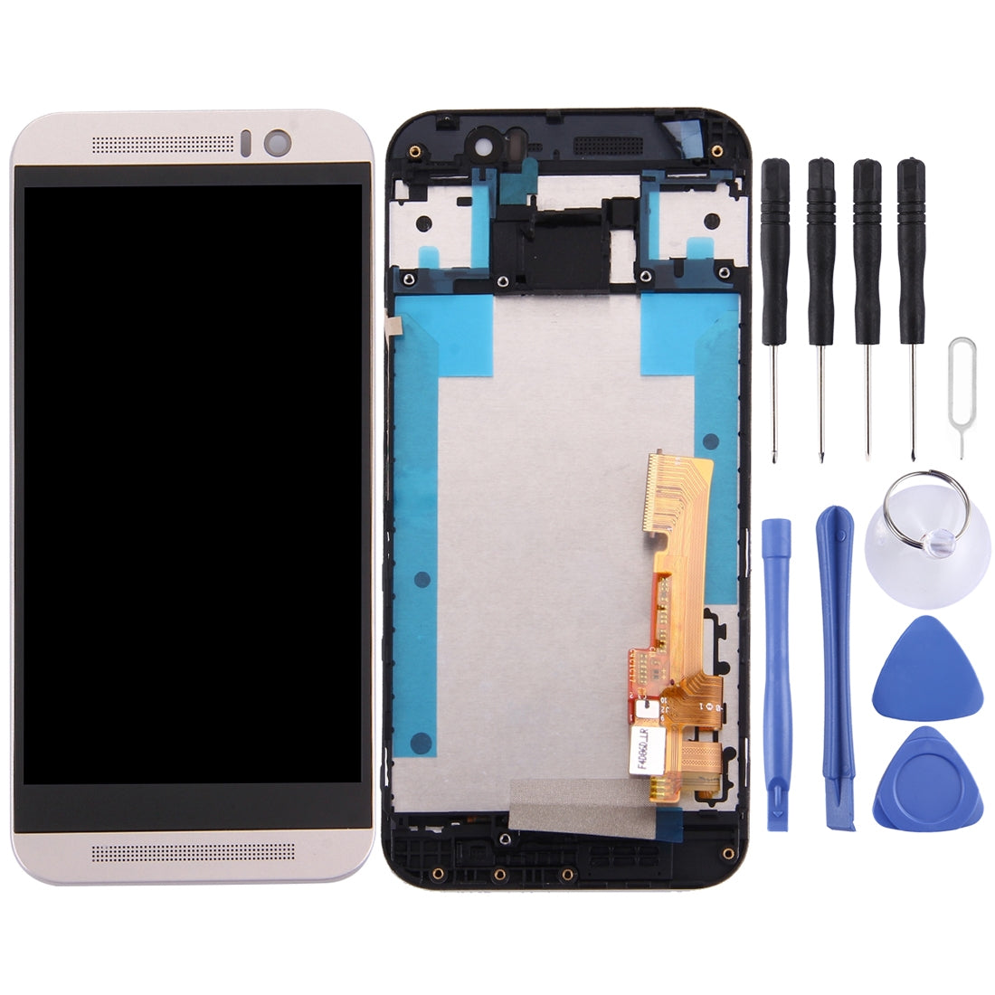 Pantalla Completa LCD + Tactil + Marco HTC One M9