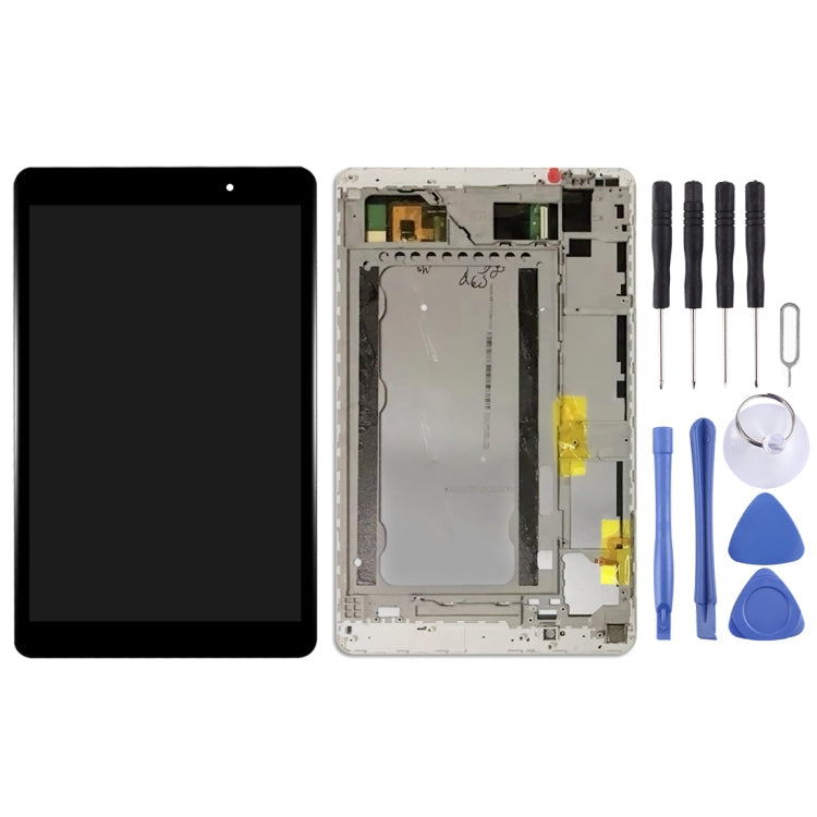 Full LCD Screen and Digitizer Assembly with Frame for Huawei MediaPad T2 10.0 Pro FDR-A01L FDR-A01W FDR-A03 (Black)