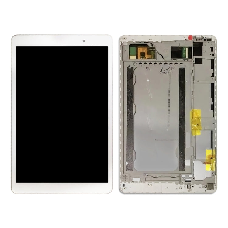 Full LCD Screen and Digitizer Assembly with Frame for Huawei MediaPad T2 10.0 Pro FDR-A01L FDR-A01W FDR-A03 (White)