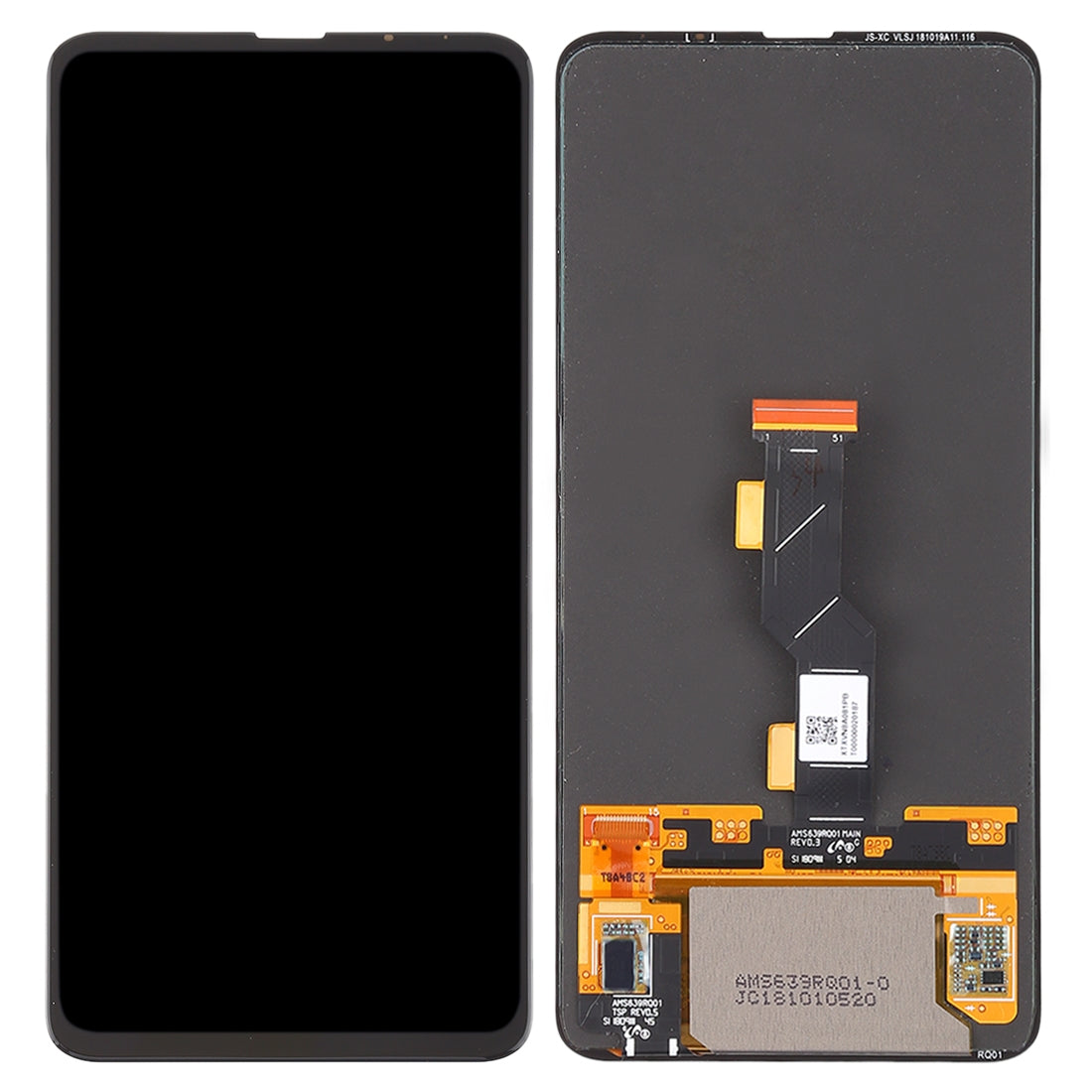 Ecran LCD + Numériseur Tactile (Version Oled) Xiaomi MI Mix 3 Noir