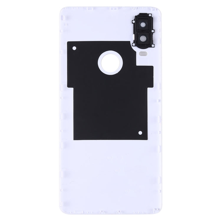 Back Battery Cover with Camera Lens for BQ Aquaris X2 (White)
