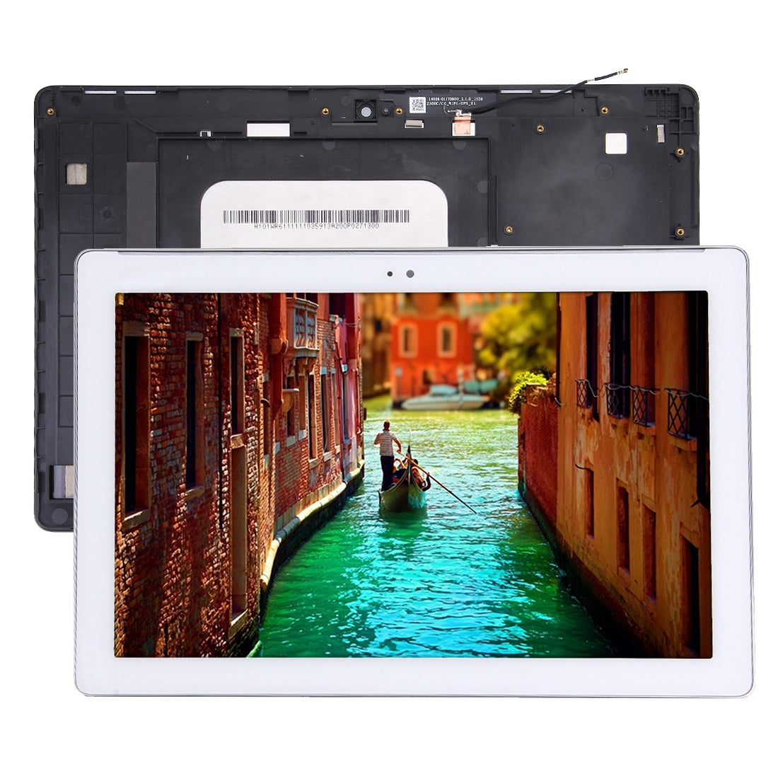 LCD Screen + Touch + Frame Asus ZenPad 10 Z300C Z300CG P023 White