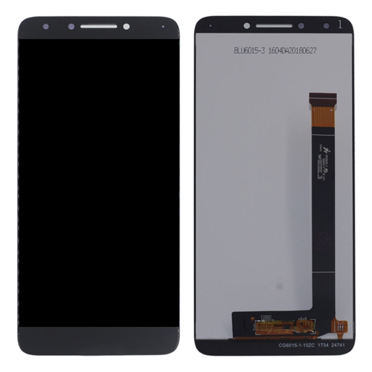 Ecran LCD et Numériseur Complet pour Alcatel 7 OT6062 (Noir)