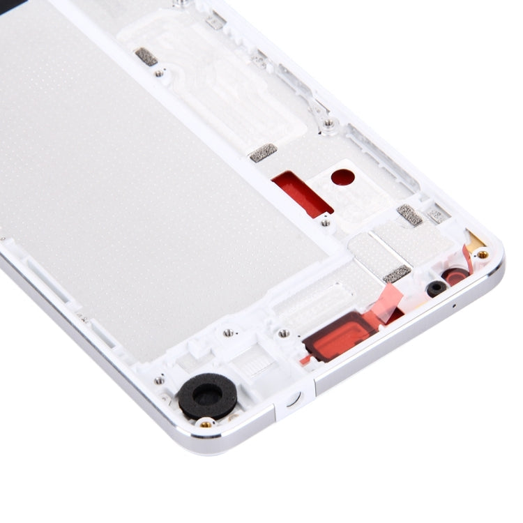 Placa de Bisel de Marco LCD de Carcasa Frontal Para Microsoft Lumia 650 (Blanco)