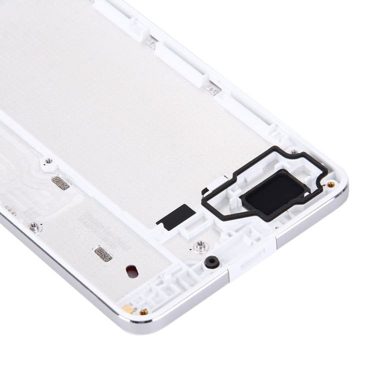 Placa de Bisel de Marco LCD de Carcasa Frontal Para Microsoft Lumia 650 (Blanco)