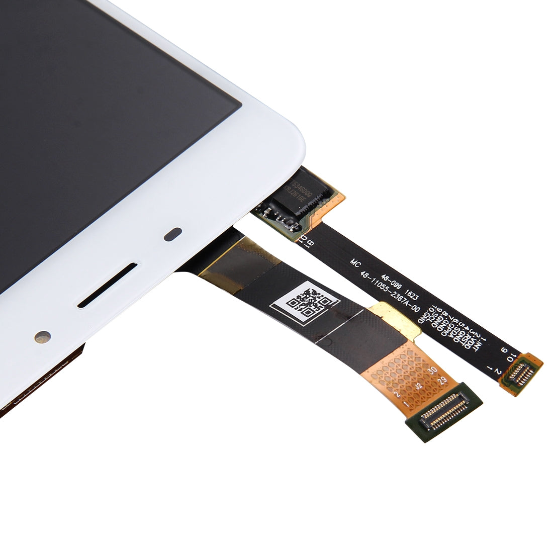 Ecran LCD + Numériseur Tactile Meizu M3E Meilan E Blanc