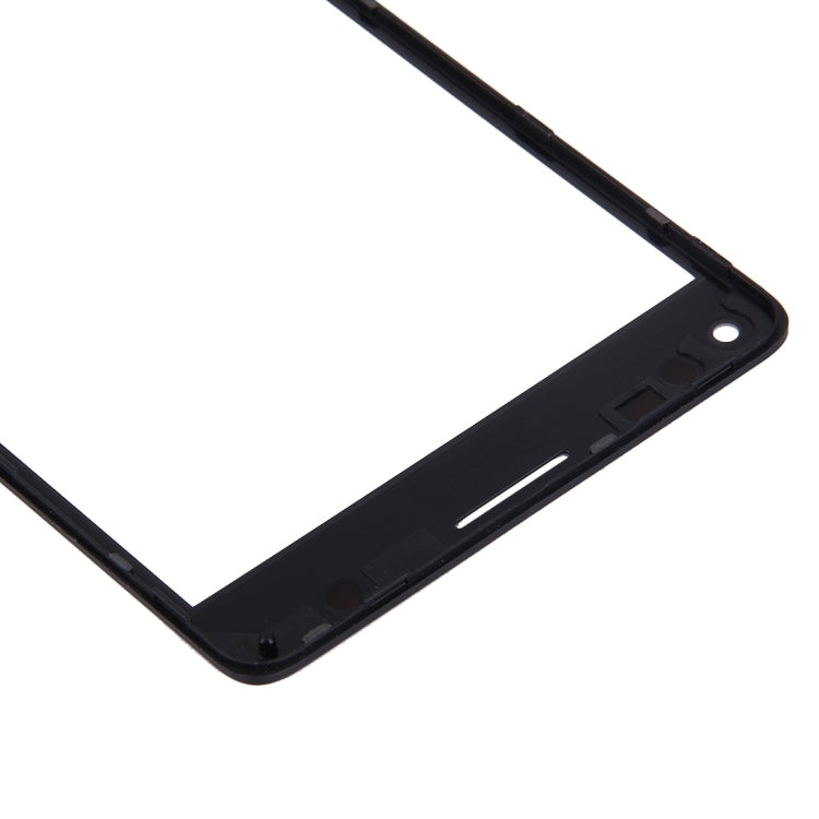 Original Front Screen Outer Glass Lens with Frame for Microsoft Lumia 950 XL (Black)