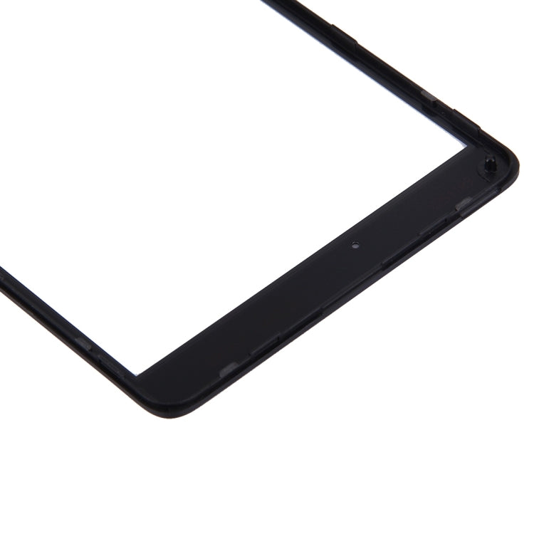 Lente de Cristal Exterior de Pantalla Frontal Original con Marco Para Microsoft Lumia 950 XL (Negro)