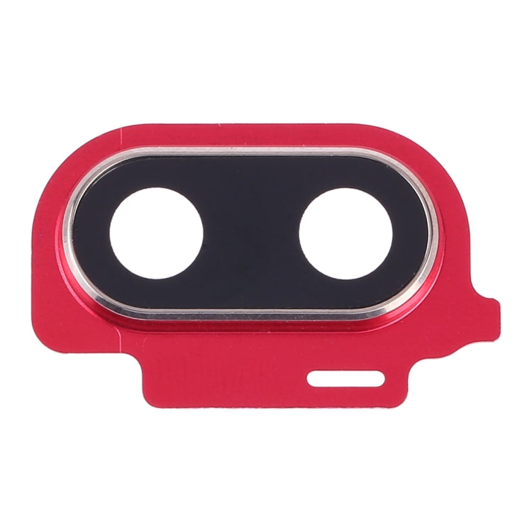 Couvercle d'objectif de caméra pour Oppo R15 (rouge)