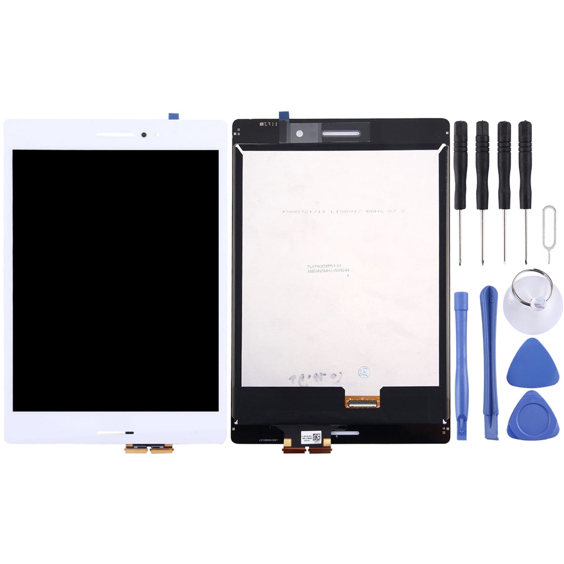 LCD Screen + Touch Digitizer Asus ZenPad S 8.0 Z580 (28mm Cable) White