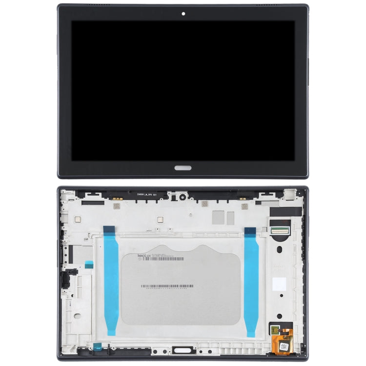 Complete LCD Screen and Digitizer Assembly with Frame for Lenovo Tab 4 Plus TB-X704 / TB-X704L (Black)
