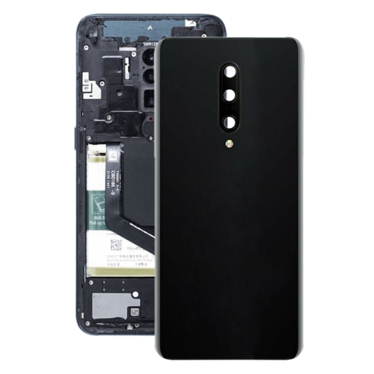 Tapa Trasera de la Batería con Lente de Cámara Para OnePlus 7 Pro (Negro)