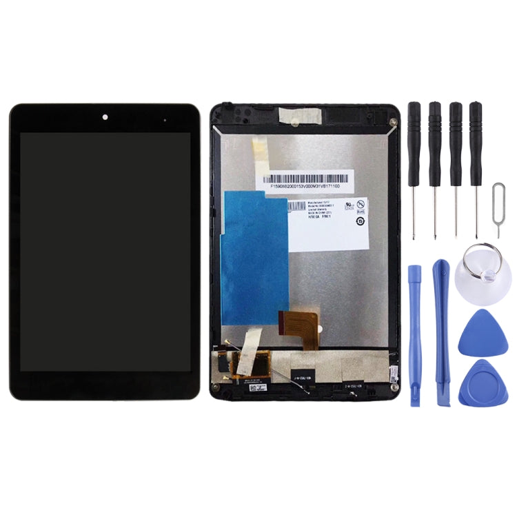 LCD Screen and Digitizer Complete Assembly with Frame for Lenovo Miix 3-830 (Black)