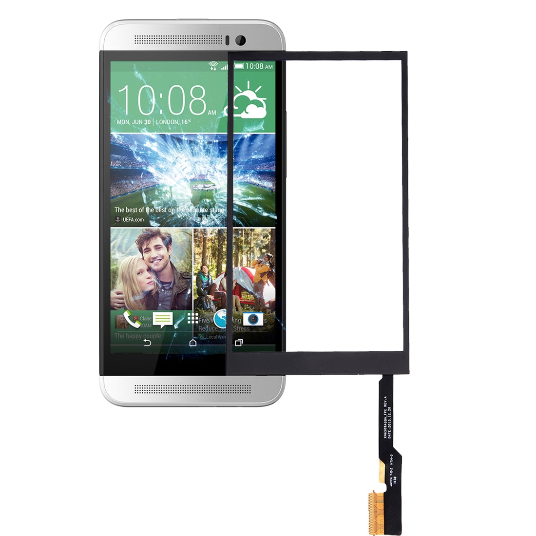 Touch Screen Digitizer HTC One E8 Black
