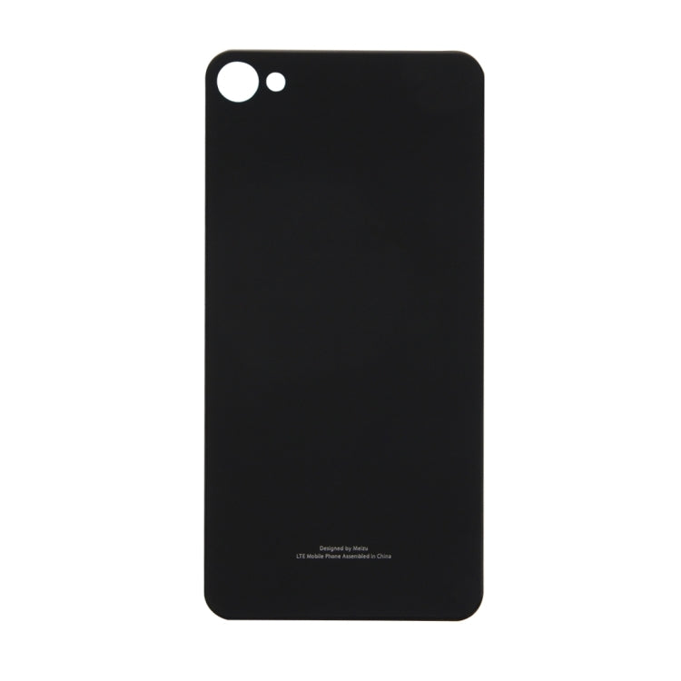 Meizu Meilan X Glass Battery Back Cover with Adhesive (Black)