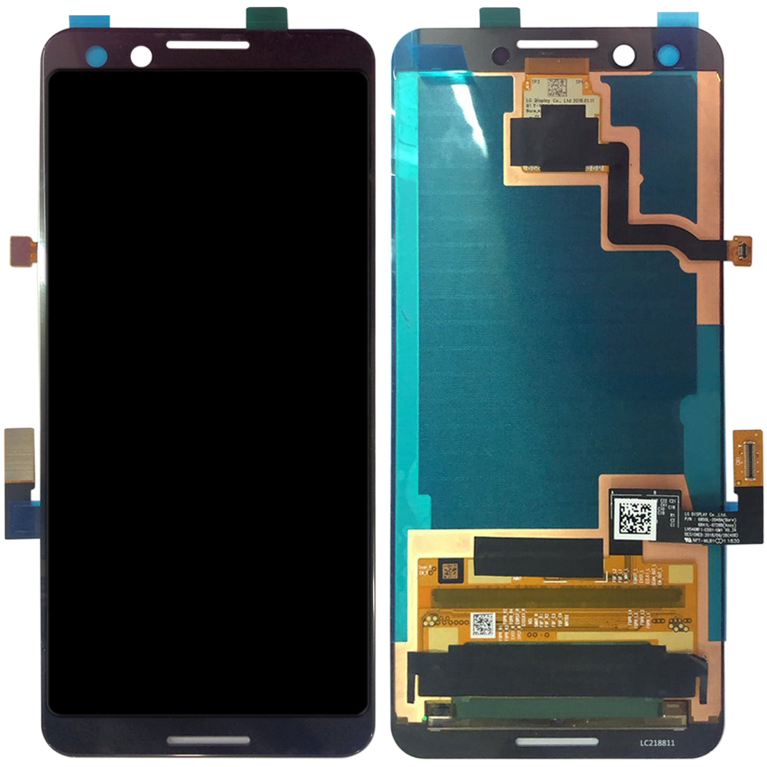 Pantalla LCD + Tactil Digitalizador Google Pixel 3 Negro