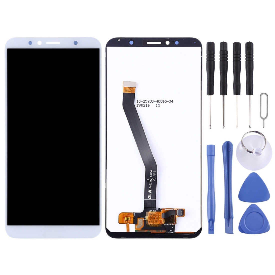 LCD Screen + Digitizer Touch Huawei Y6 Prime (2018) White