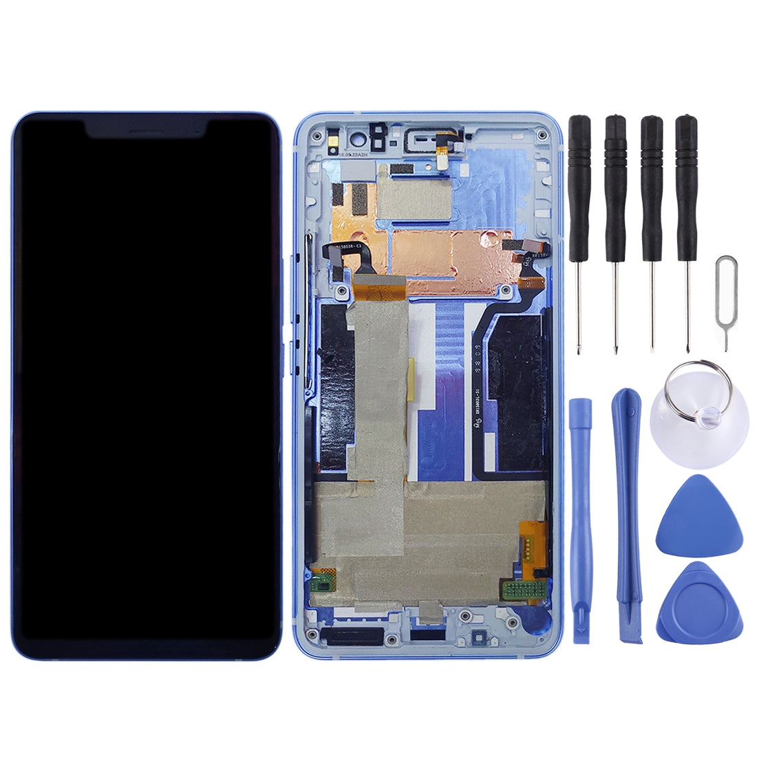 Pantalla Completa LCD + Tactil + Marco Xiaomi MI 8 SE Azul