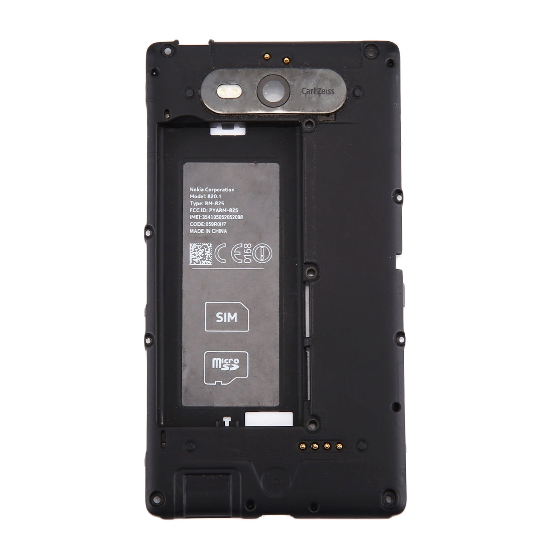 Châssis Arrière Logement Cadre Nokia Lumia 820