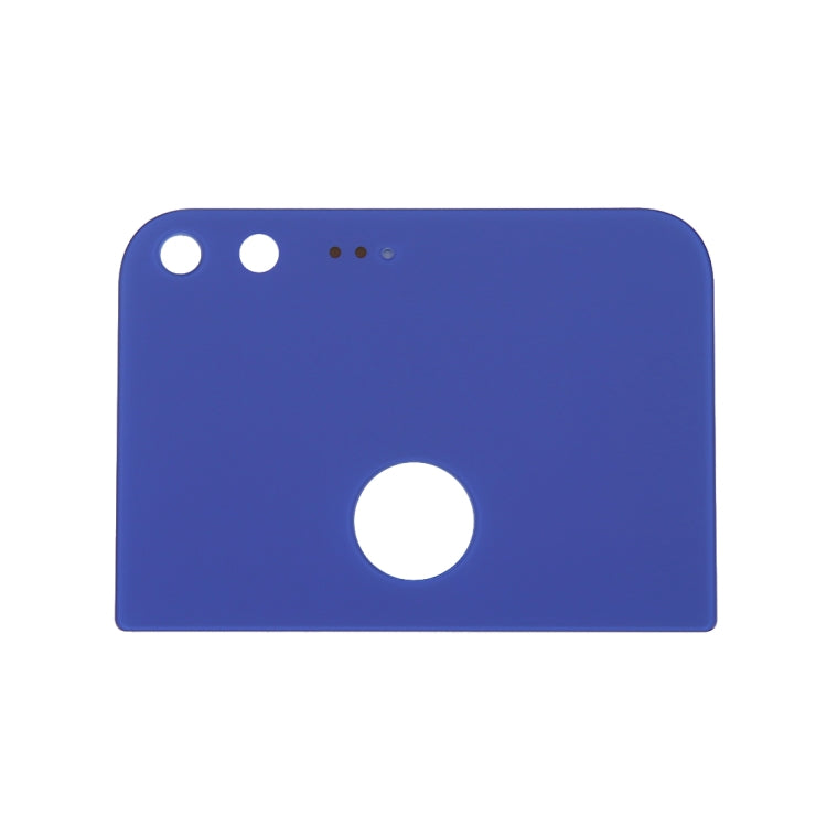 Cache arrière en verre pour Google Pixel XL / Nexus M1 (Haut) (Bleu)