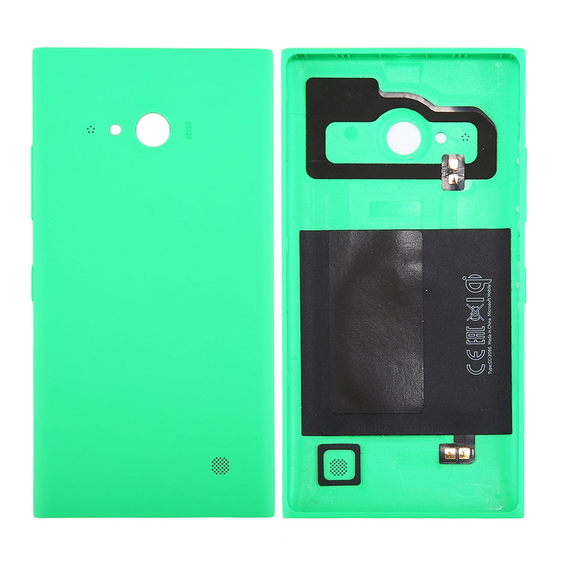 Tapa Bateria Back Cover Nokia Lumia 735 NFC color sólido Verde