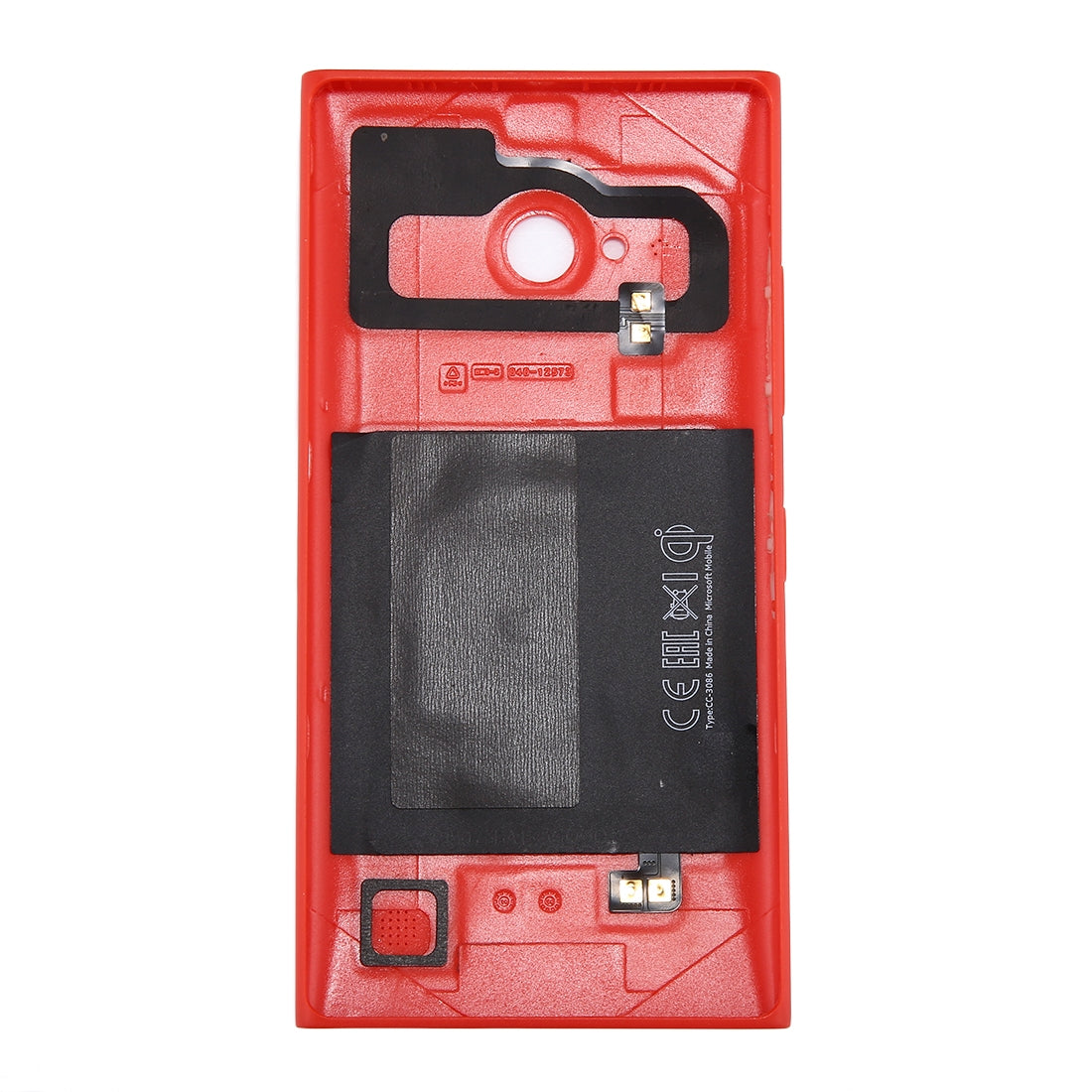 Tapa Bateria Back Cover Nokia Lumia 735 NFC color sólido Rojo