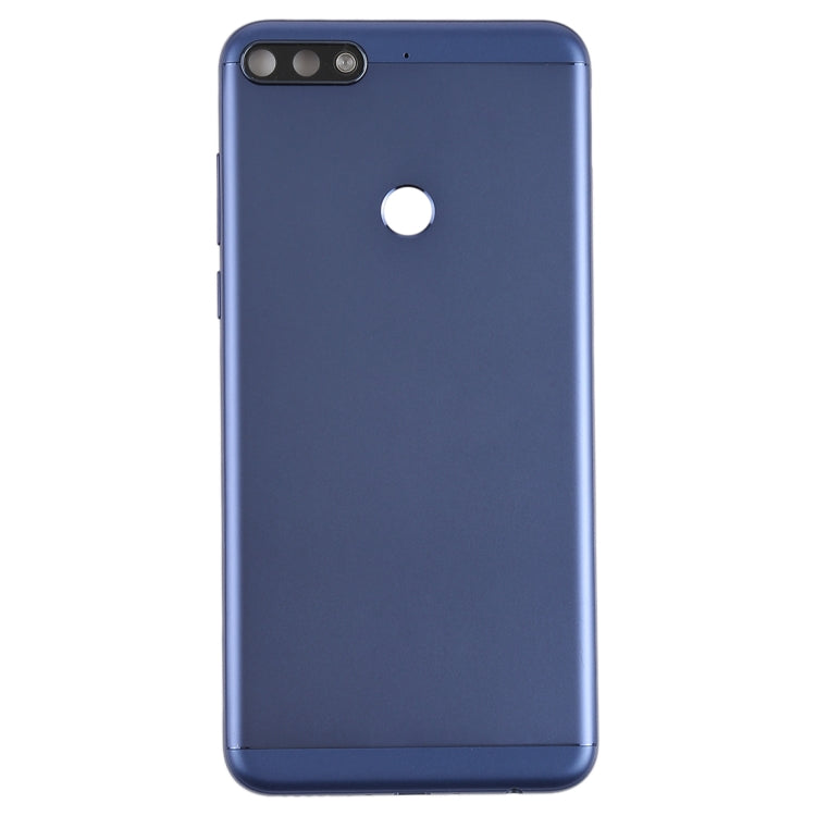 Coque Arrière avec Touches Latérales pour Huawei Honor Play 7C (Bleu)