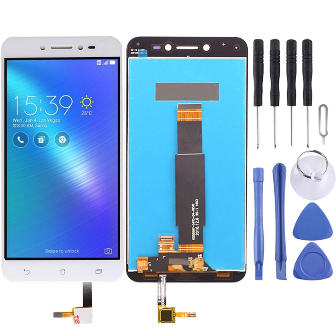 LCD Screen + Touch Digitizer Asus Zenfone Live ZB501KL White
