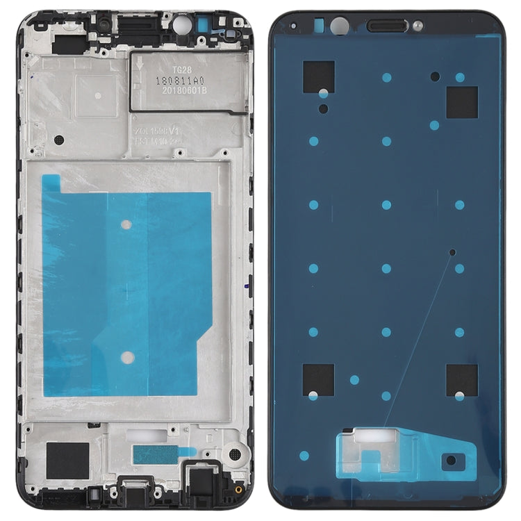 Bisel de Marco LCD de Carcasa Frontal Para Huawei Nova 2 Lite / Y7 Prime (2018) (Negro)