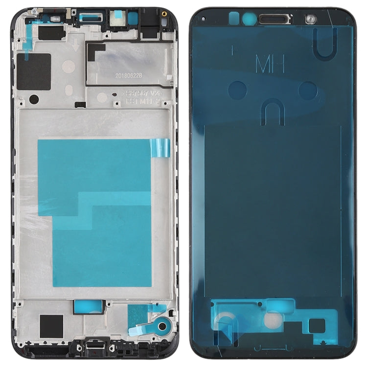 Front Housing LCD Frame Bezel for Huawei Honor Play 7A (Black)