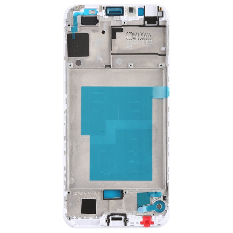 Front Housing LCD Frame Bezel for Huawei Honor Play 7A (White)