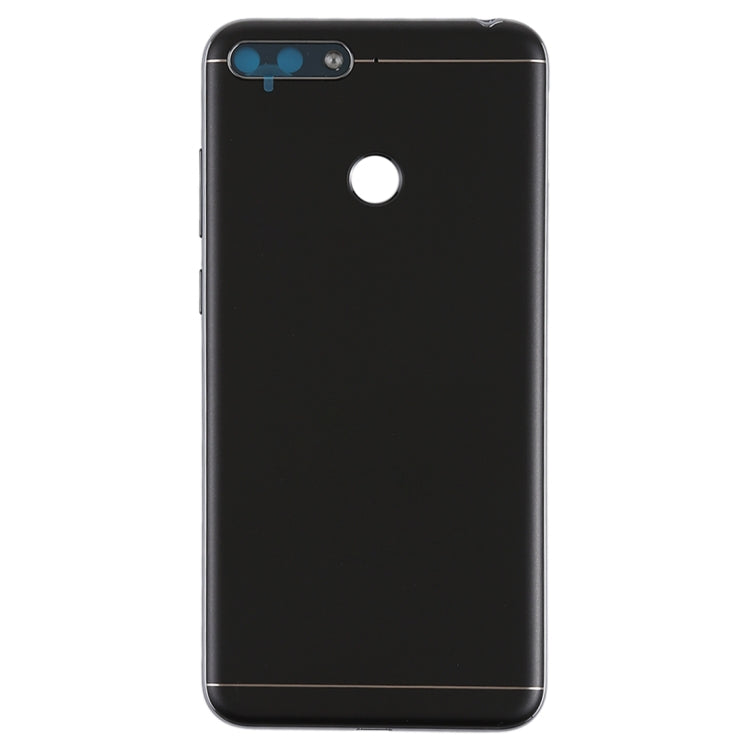 Back Cover with Side Keys and Camera Lens for Huawei Honor Play 7A (Black)