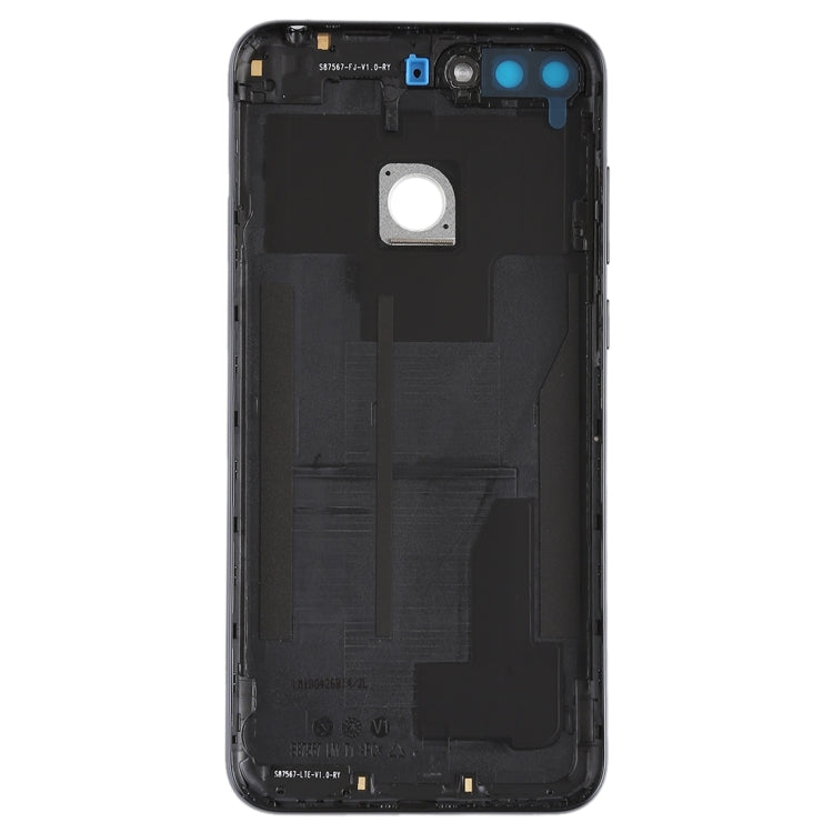Back Cover with Side Keys and Camera Lens for Huawei Honor Play 7A (Black)