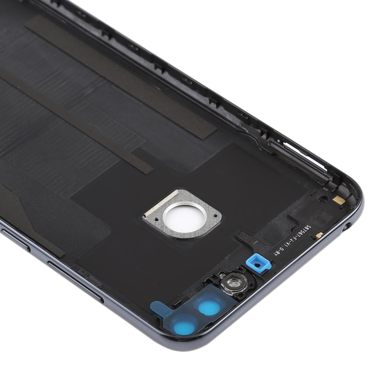 Coque arrière avec touches latérales et objectif de caméra pour Huawei Honor Play 7A (Noir)