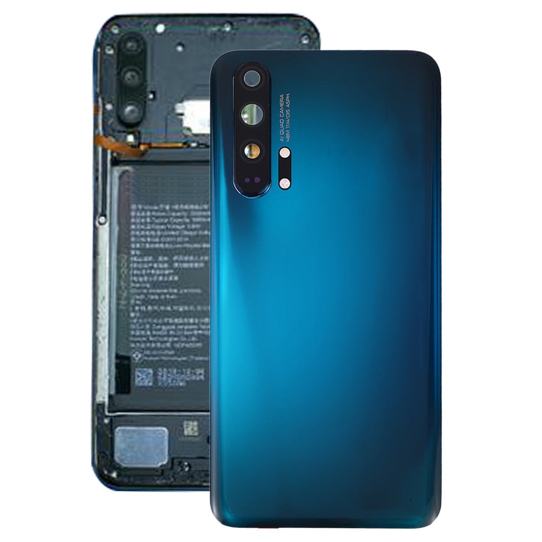 Cache Batterie Cache Arrière + Objectif Caméra Arrière Huawei Honor 20 Pro Emerald