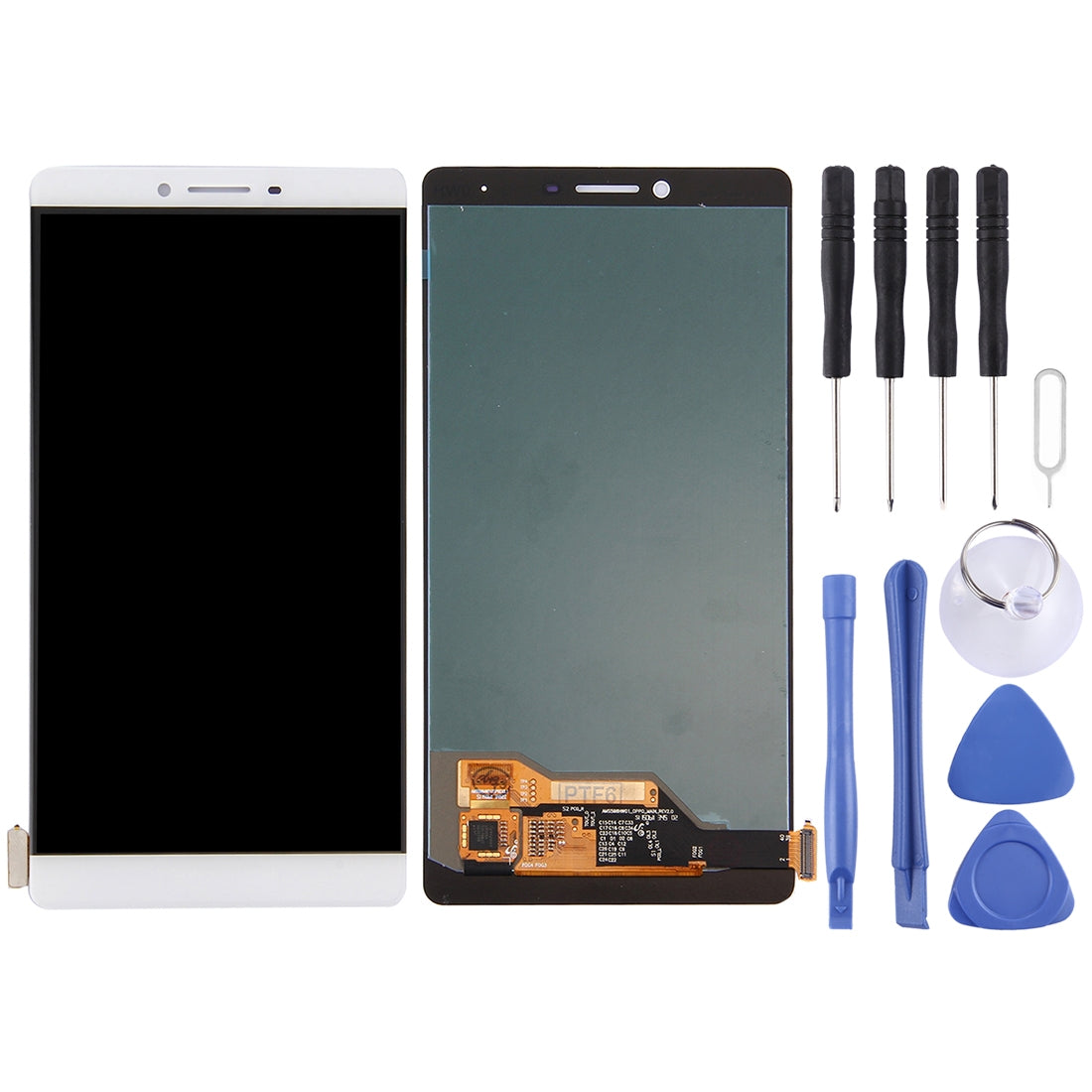 LCD Screen + Digitizer Touch Oppo R7 Plus White