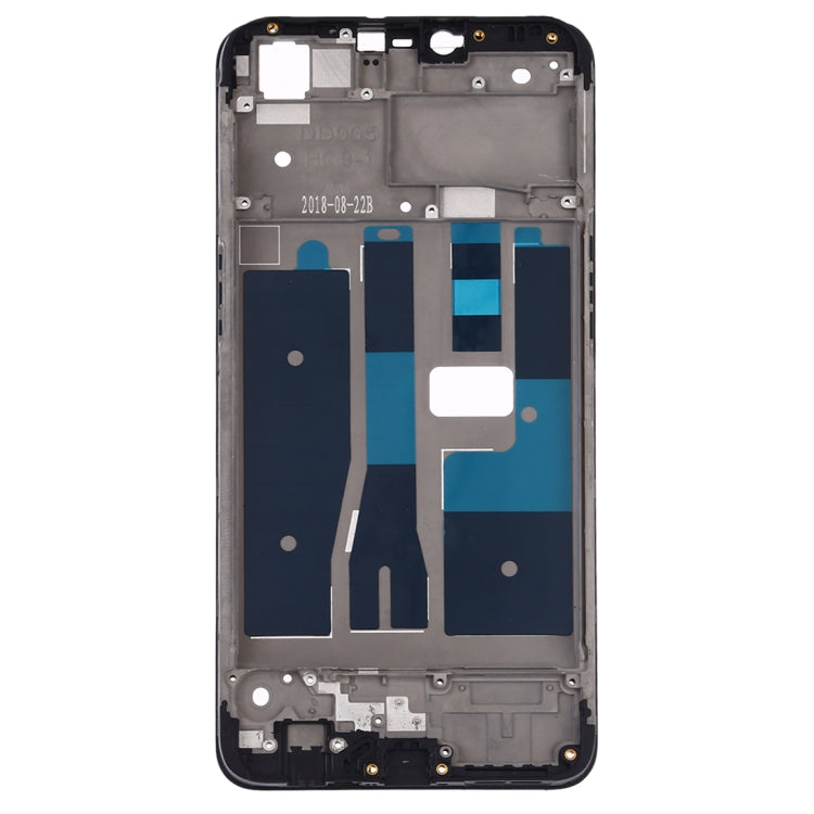 Front Housing LCD Frame Bezel Plate for Oppo A5 / A3s (Black)