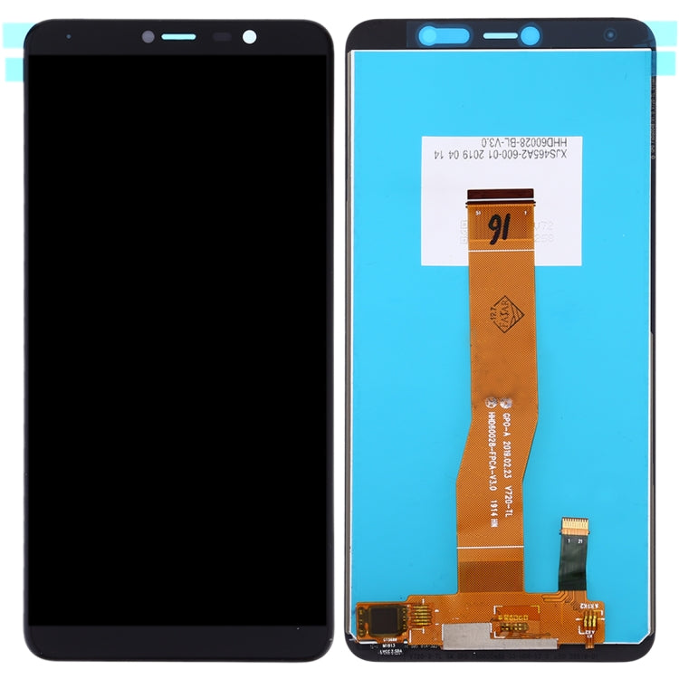 LCD Screen and Digitizer Wiko Y80 (Black)