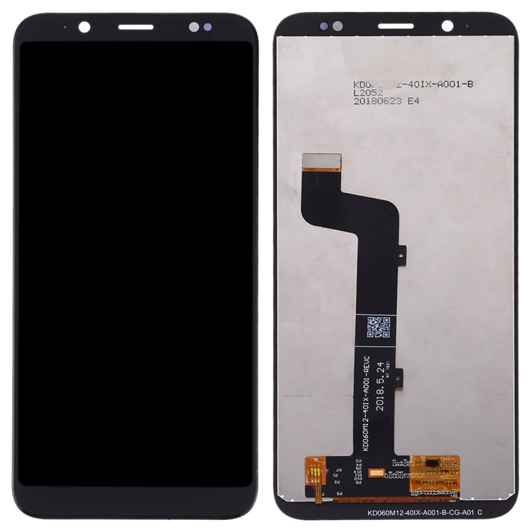 Montaje Completo de Pantalla LCD y Digitalizador Para HTC U12 Life (Negro)