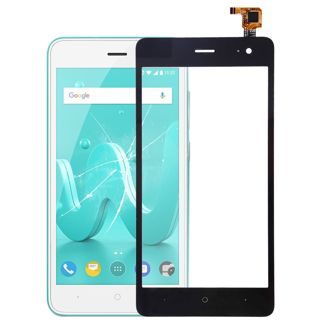 Touch Screen Digitizer Wiko Jerry 2 Black